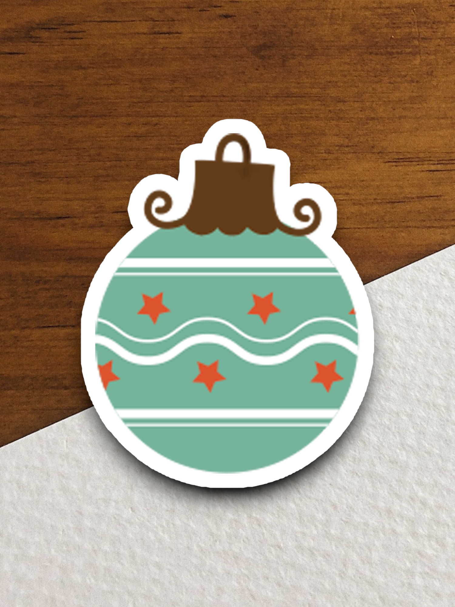 Christmas Ornament Sticker