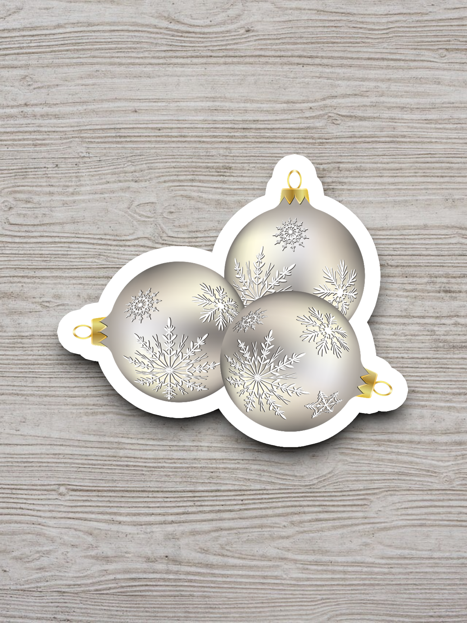 Christmas Ornament Sticker