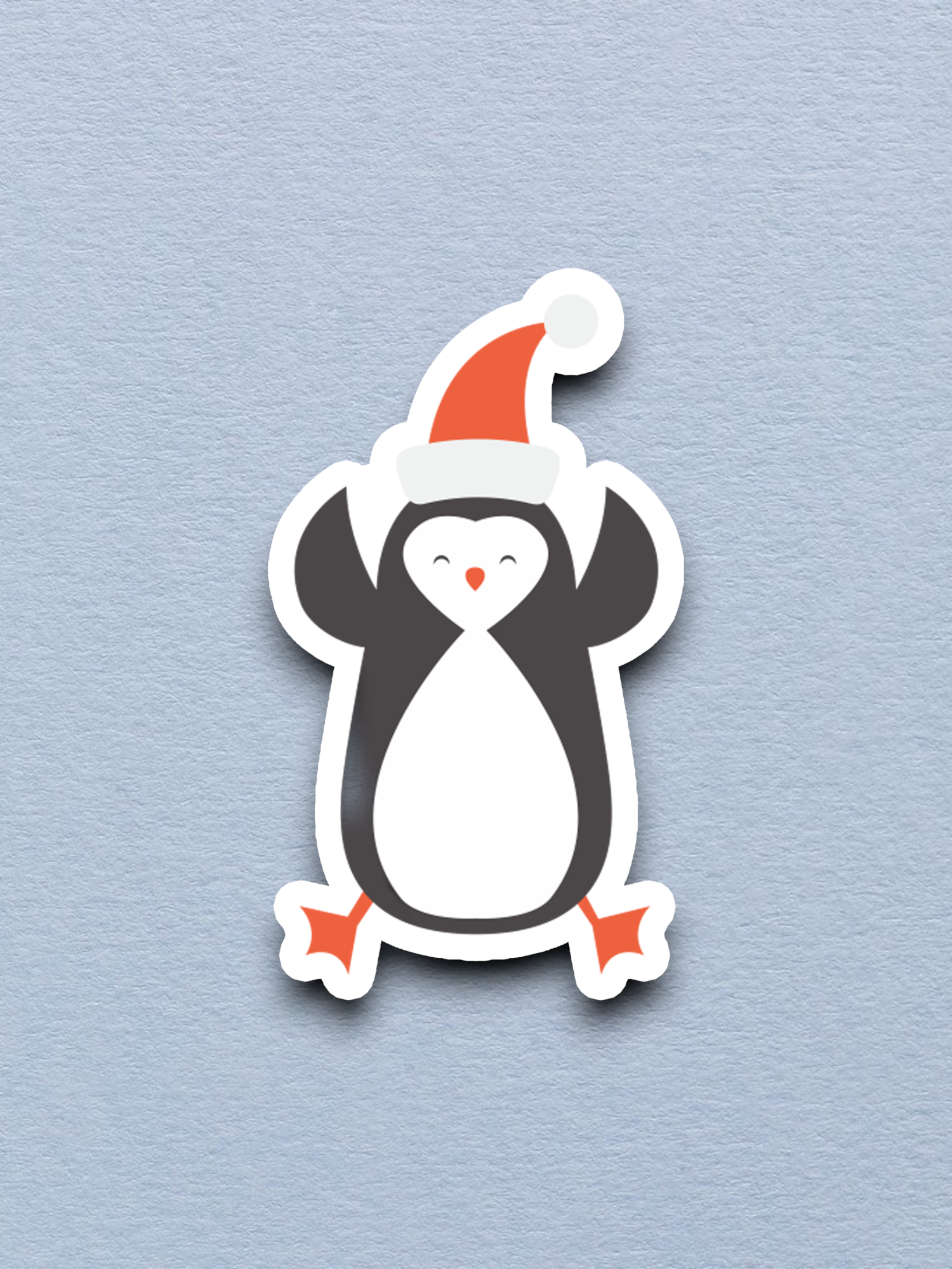 Christmas Penguin Sticker