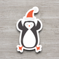 Christmas Penguin Sticker