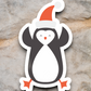 Christmas Penguin Sticker