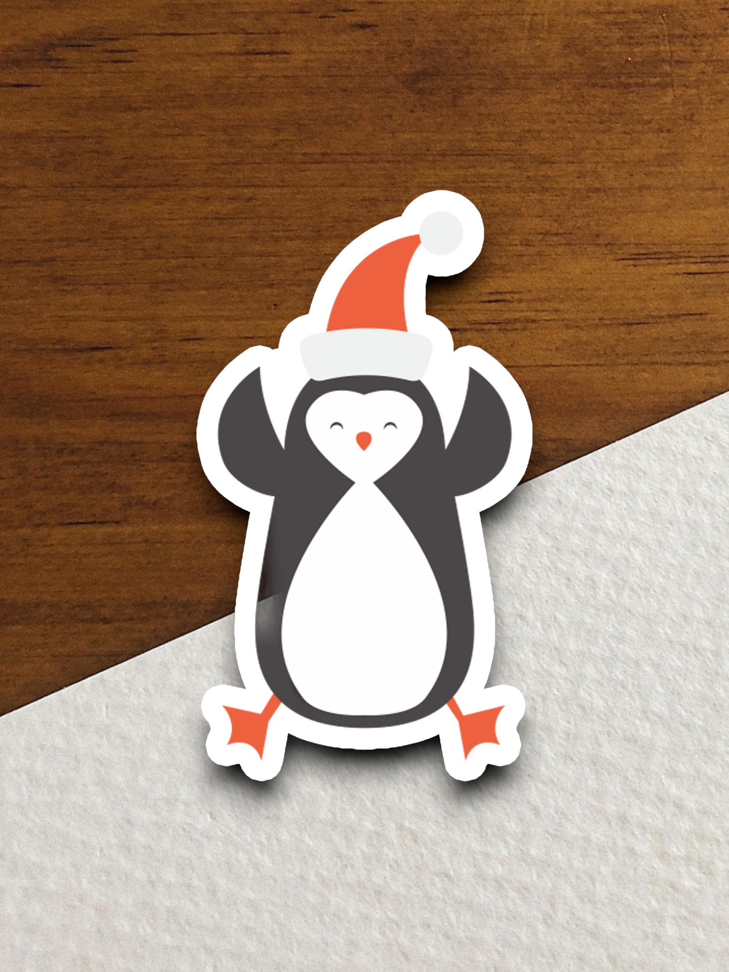 Christmas Penguin Sticker