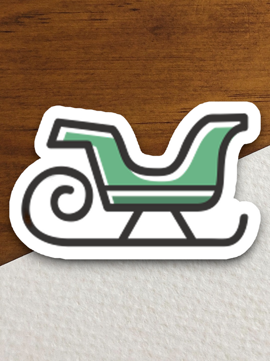 Christmas Sleigh Sticker