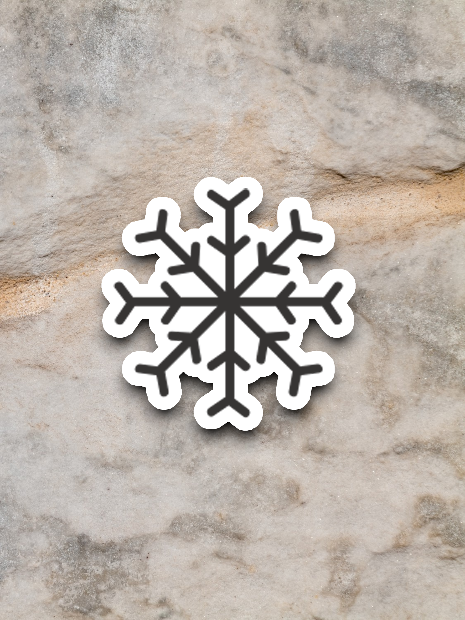 Christmas Snowflake Sticker