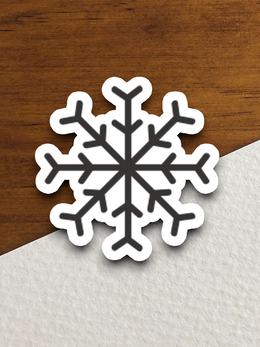 Christmas Snowflake Sticker