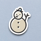 Christmas Snowman Sticker