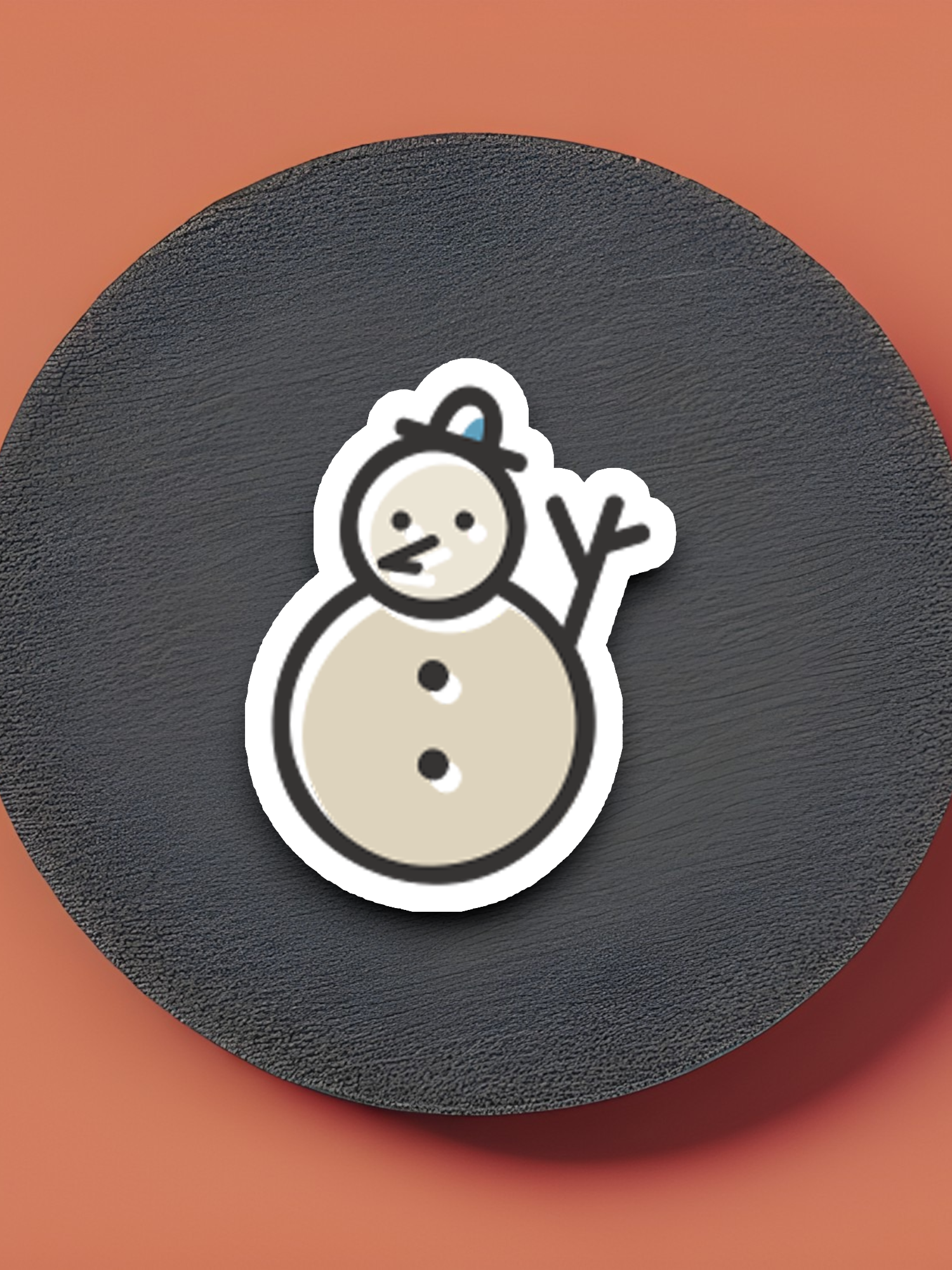 Christmas Snowman Sticker