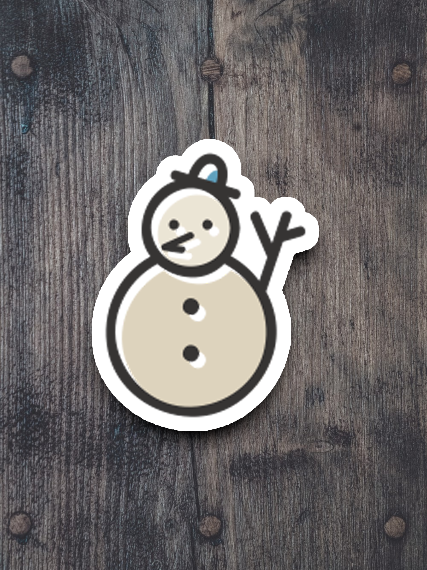 Christmas Snowman Sticker