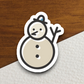 Christmas Snowman Sticker