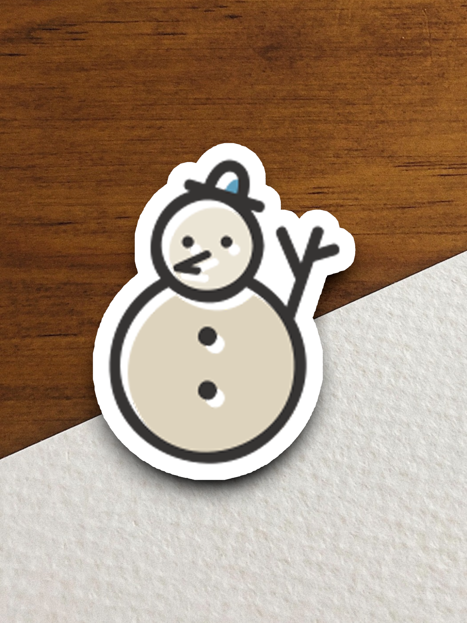 Christmas Snowman Sticker