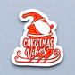 Christmas Vibes  2 Holiday Sticker