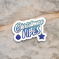 Christmas Vibes  3 Holiday Sticker