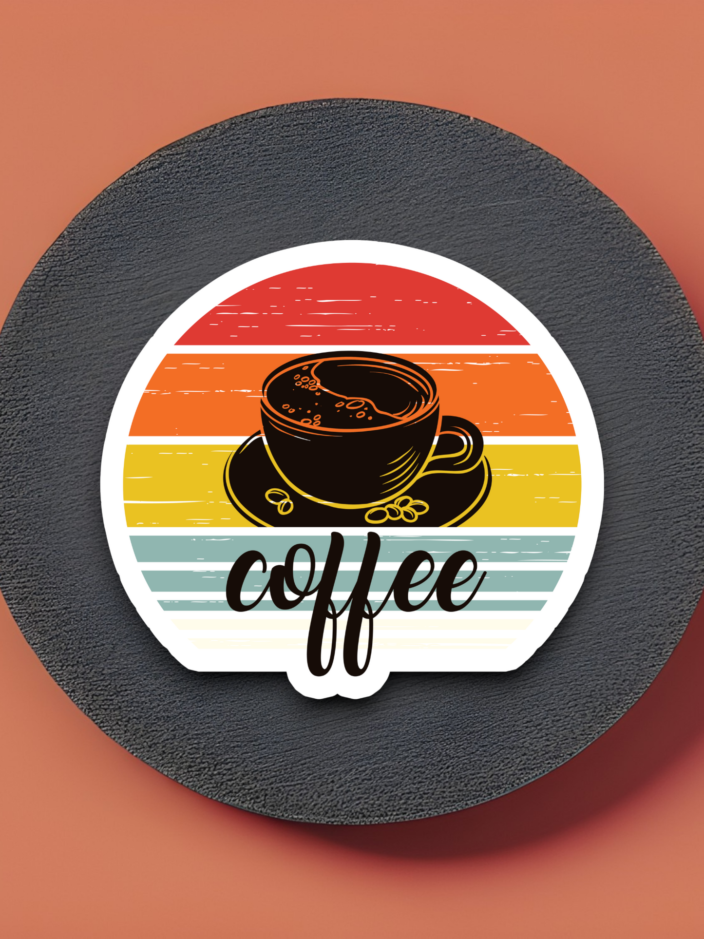 Coffee Cup  4 - Coffee Sticker
