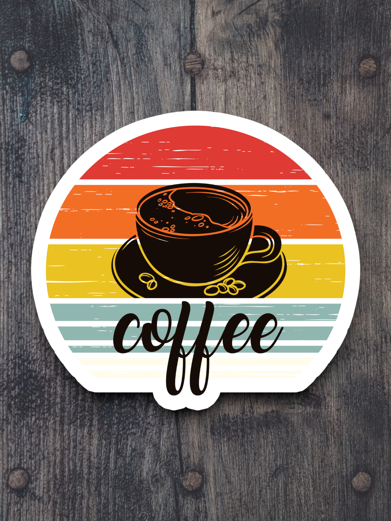 Coffee Cup  4 - Coffee Sticker