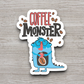 Coffee Monster Coffee Sticker