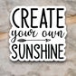 Create Your Own Sunshine 02 - Faith Sticker