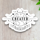 Created To Live Like Jesus 02 - Faith Sticker