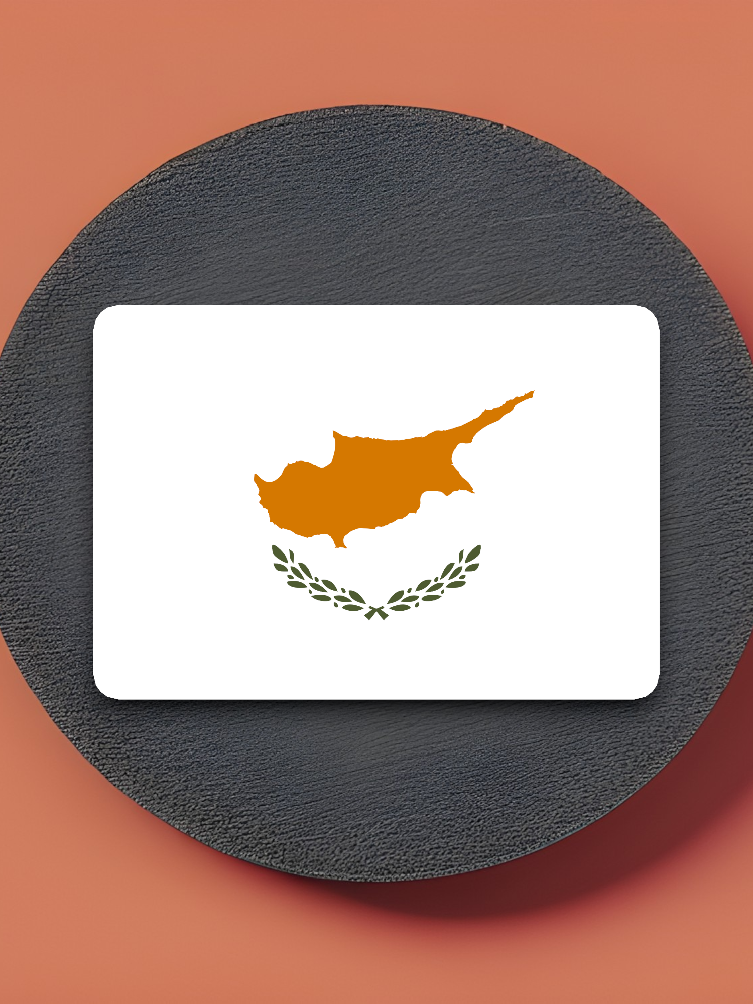 Cyprus Flag - International Country Flag Sticker
