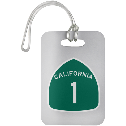 California State Route 1 Luggage Bag Tag