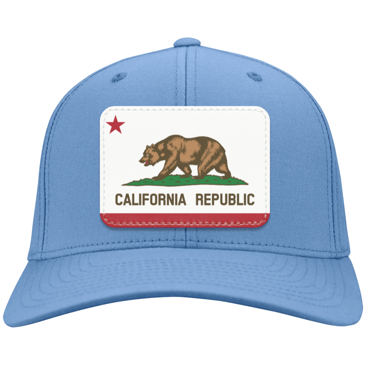 California State Flag - United States of America Twill Cap - Patch