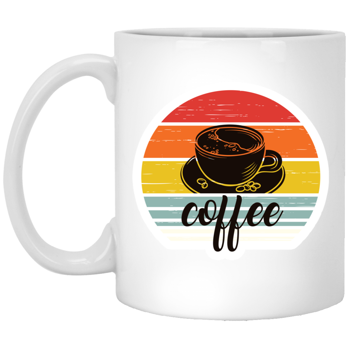 Coffee Cup Version 4 White Coffee Mug