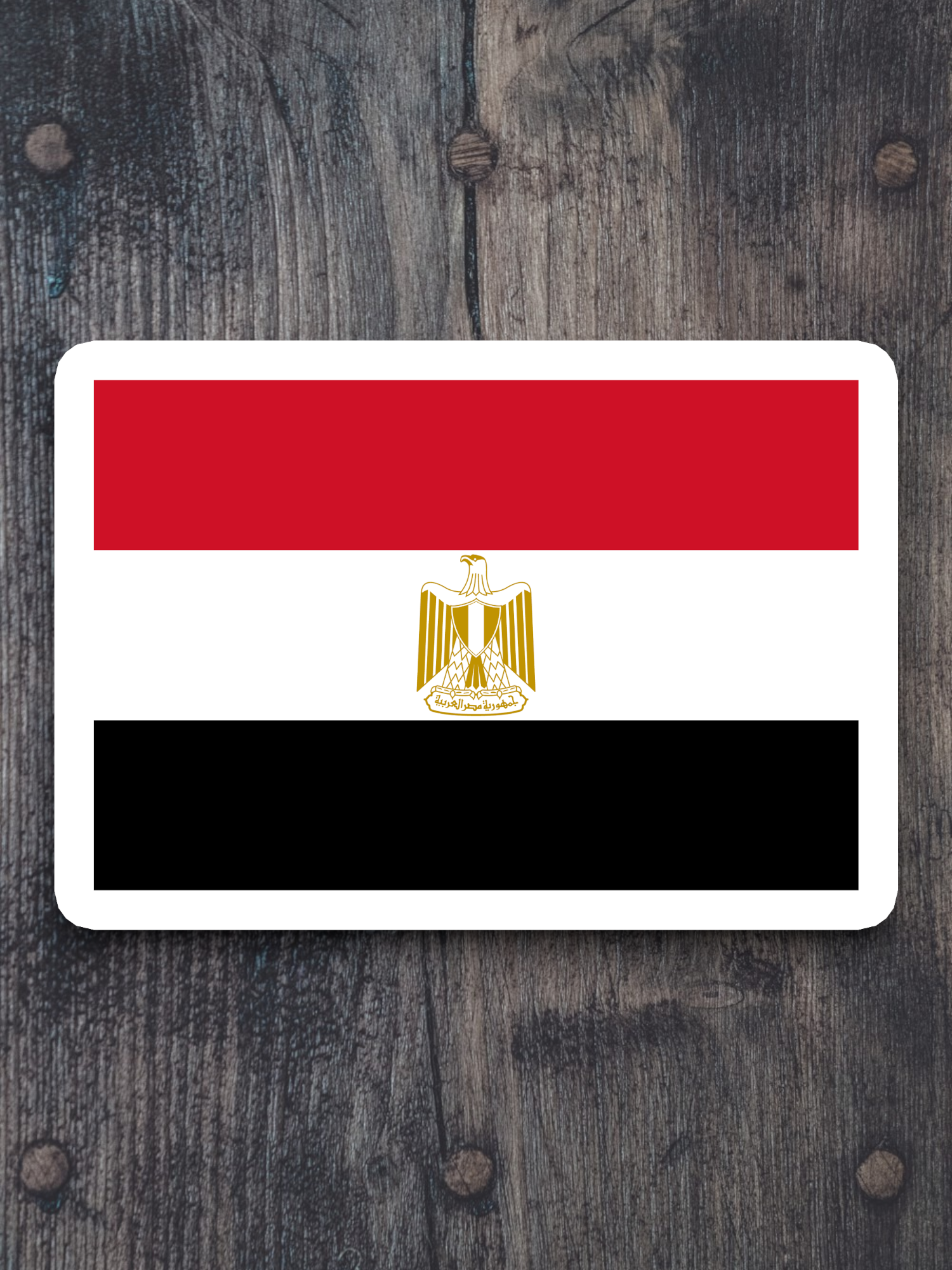 Egypt Flag - International Country Flag Sticker