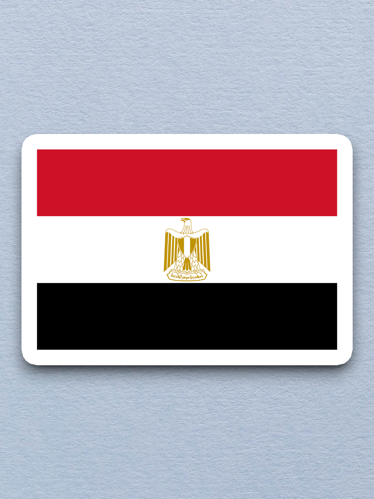Egypt Flag - International Country Flag Sticker