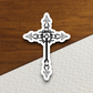 Elegant Cross - Version 01 - Faith Sticker