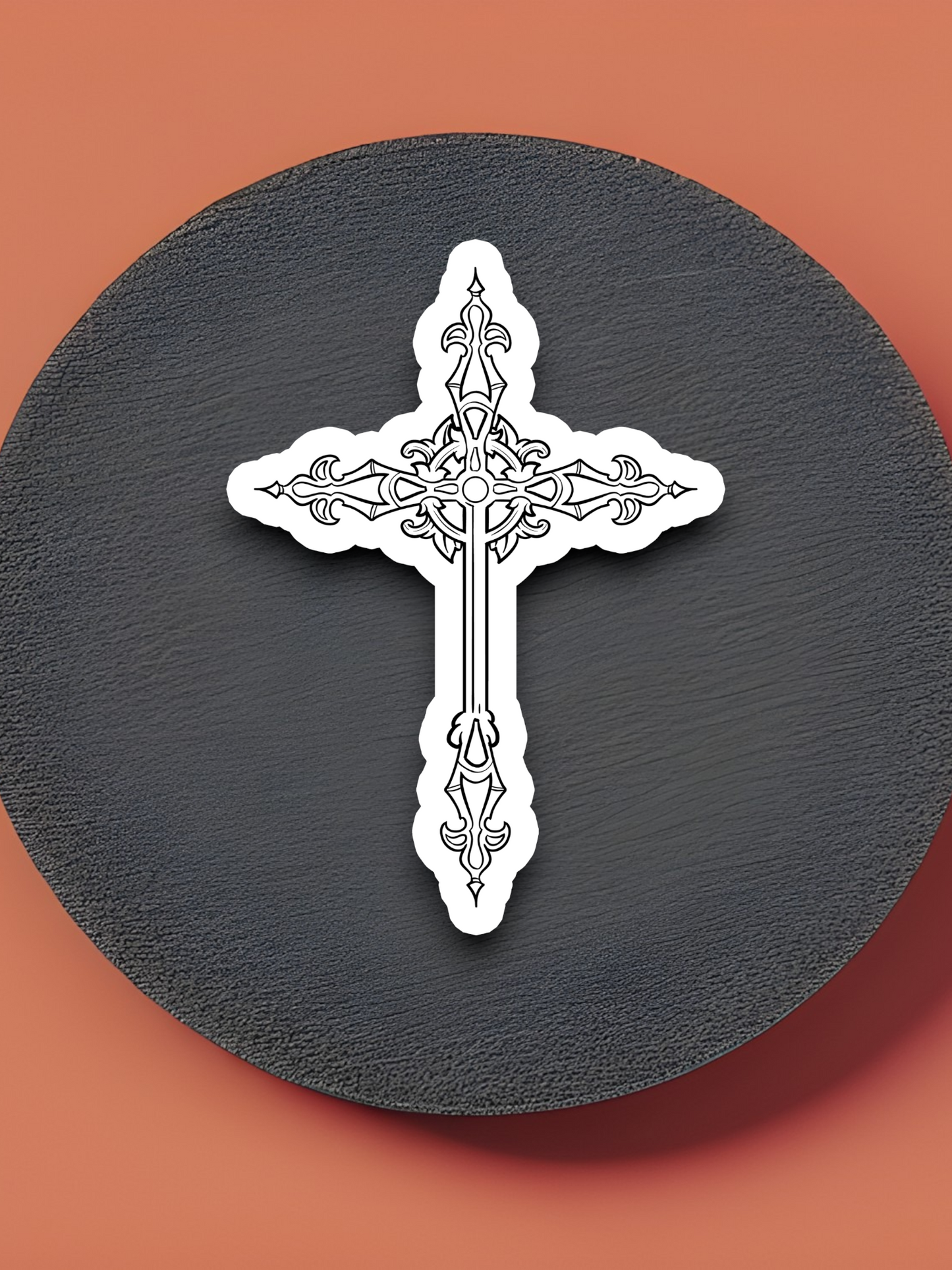 Cross 02 - Faith Sticker