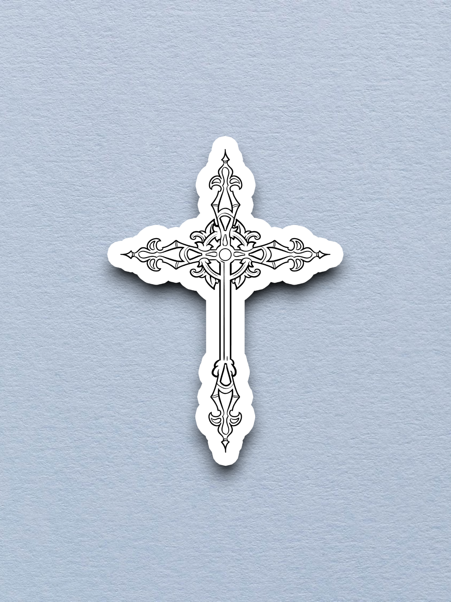 Cross 02 - Faith Sticker