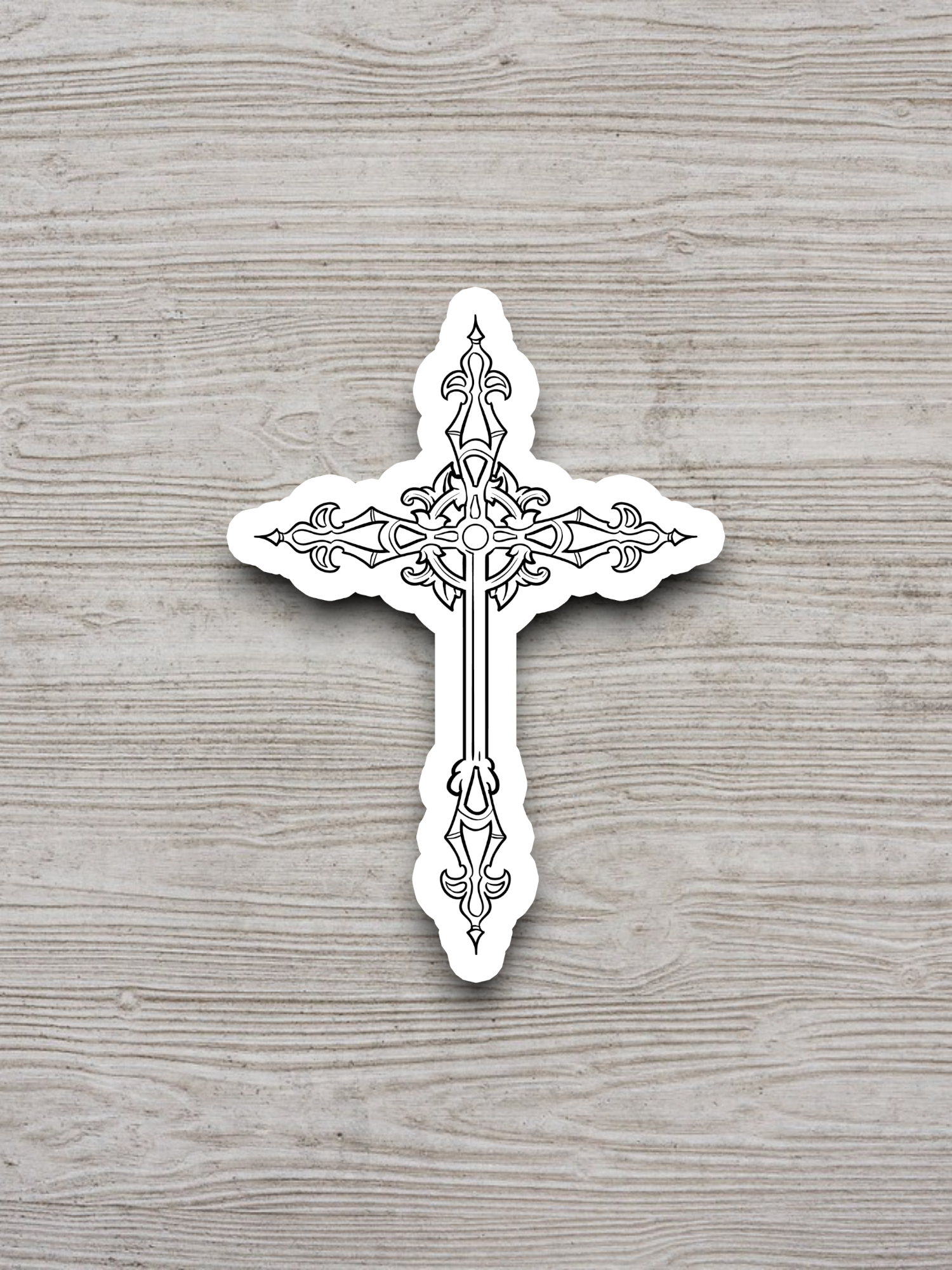 Cross 02 - Faith Sticker