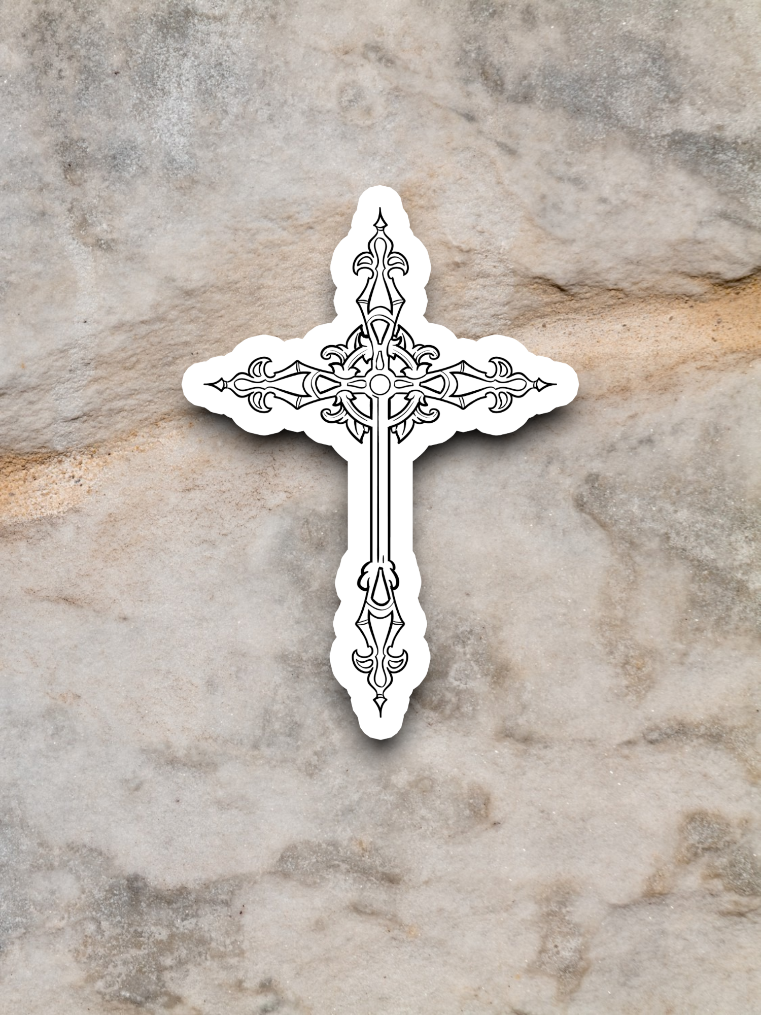 Cross 02 - Faith Sticker