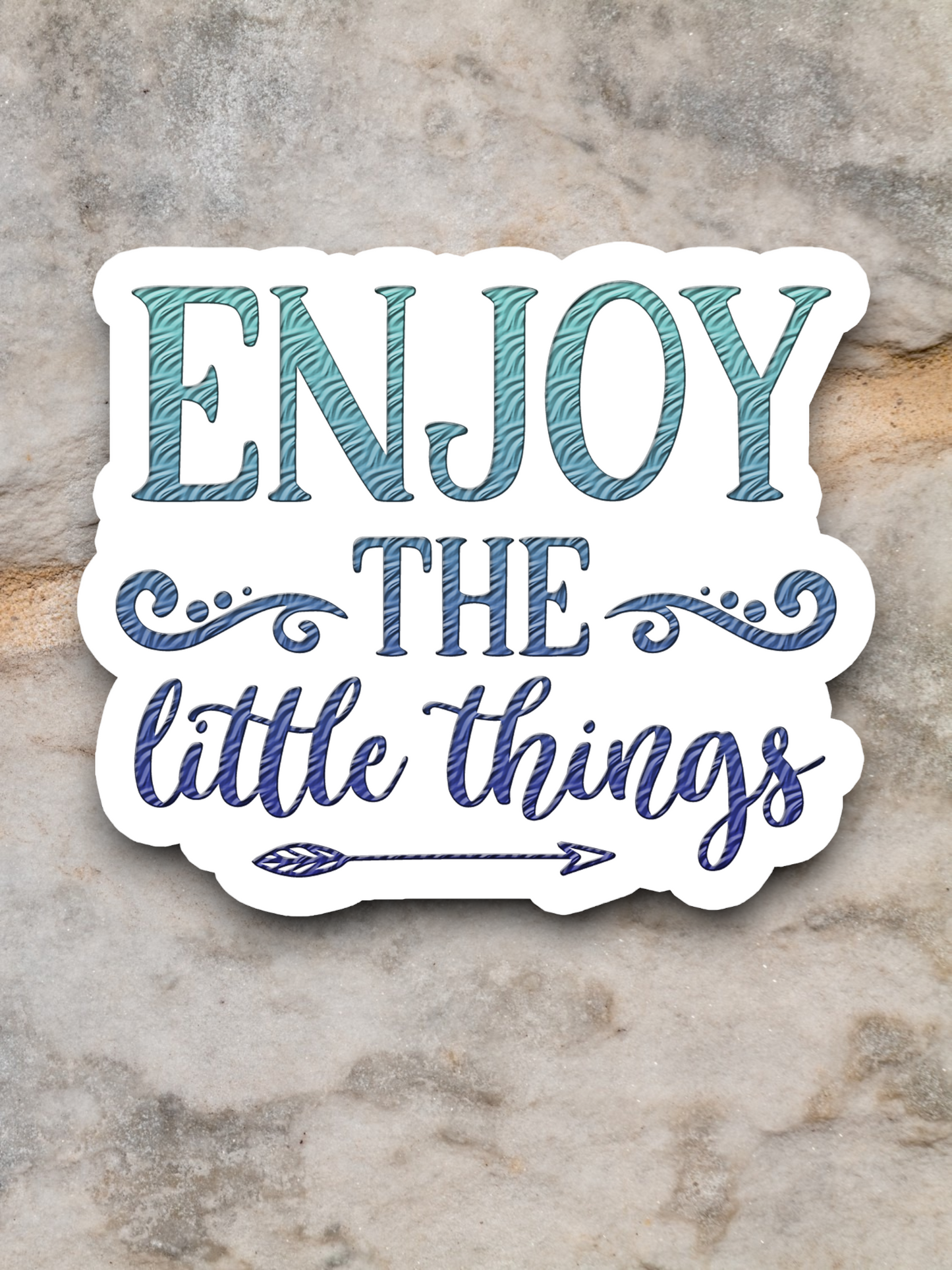 Enjoy the Little Things - Version 01 Faith Sticker