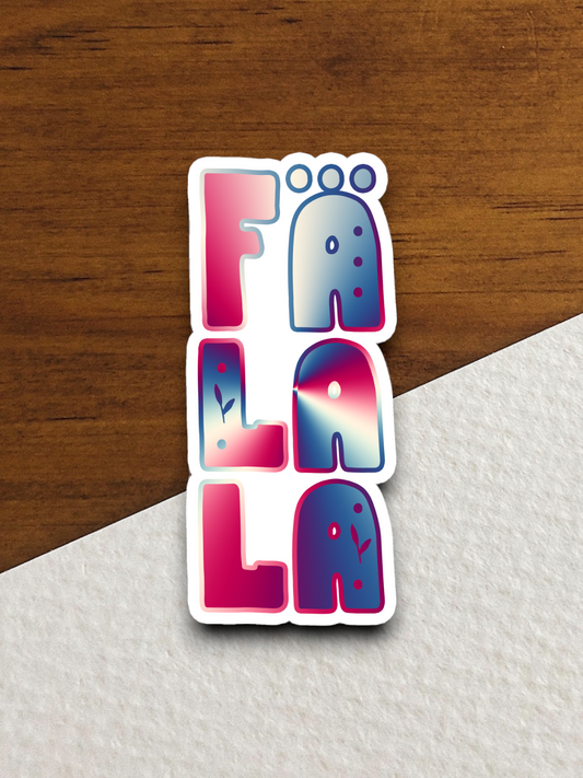 Fa La La 03 Holiday Sticker