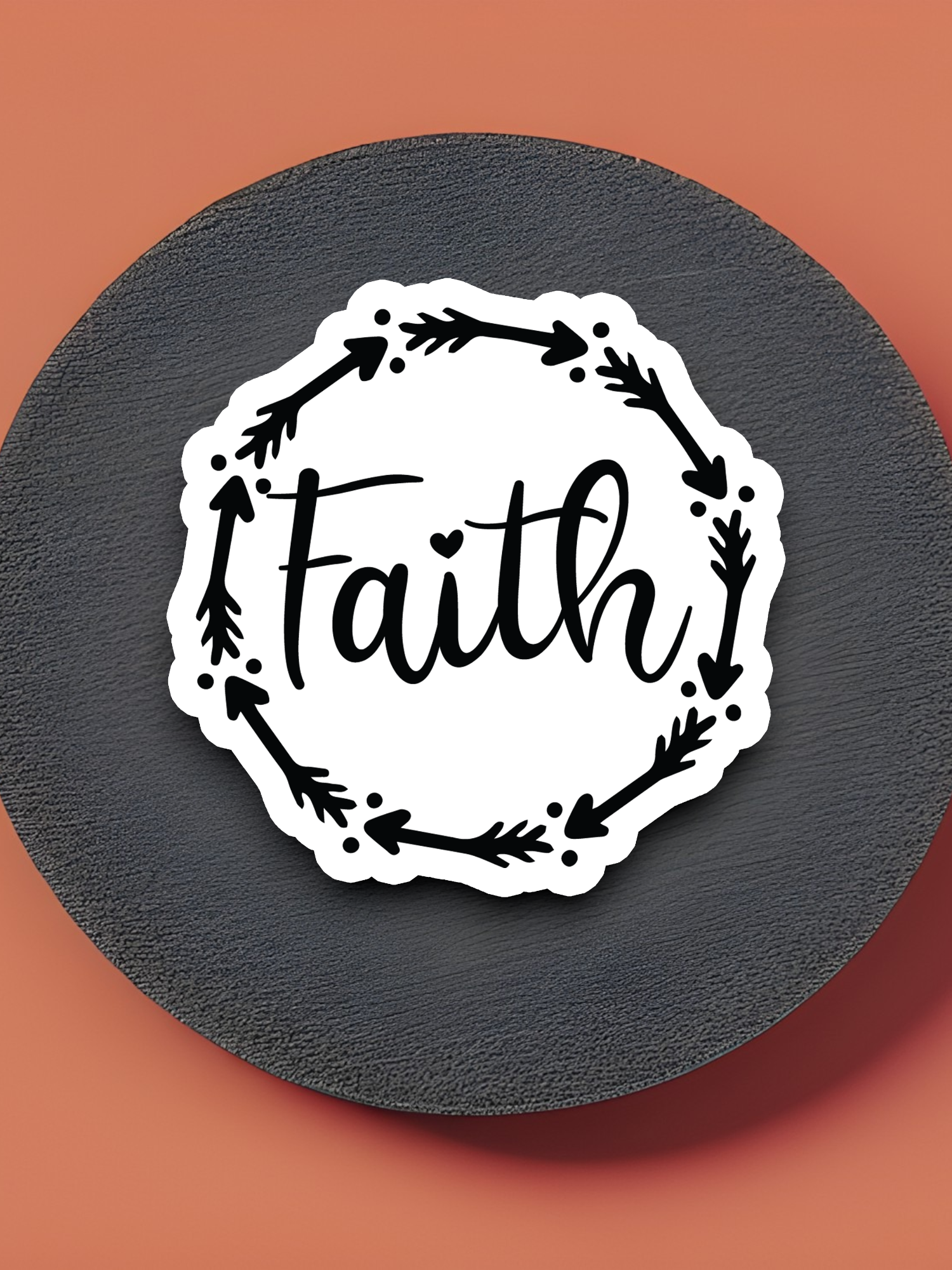 Faith 01 - Faith Sticker