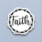 Faith 01 - Faith Sticker