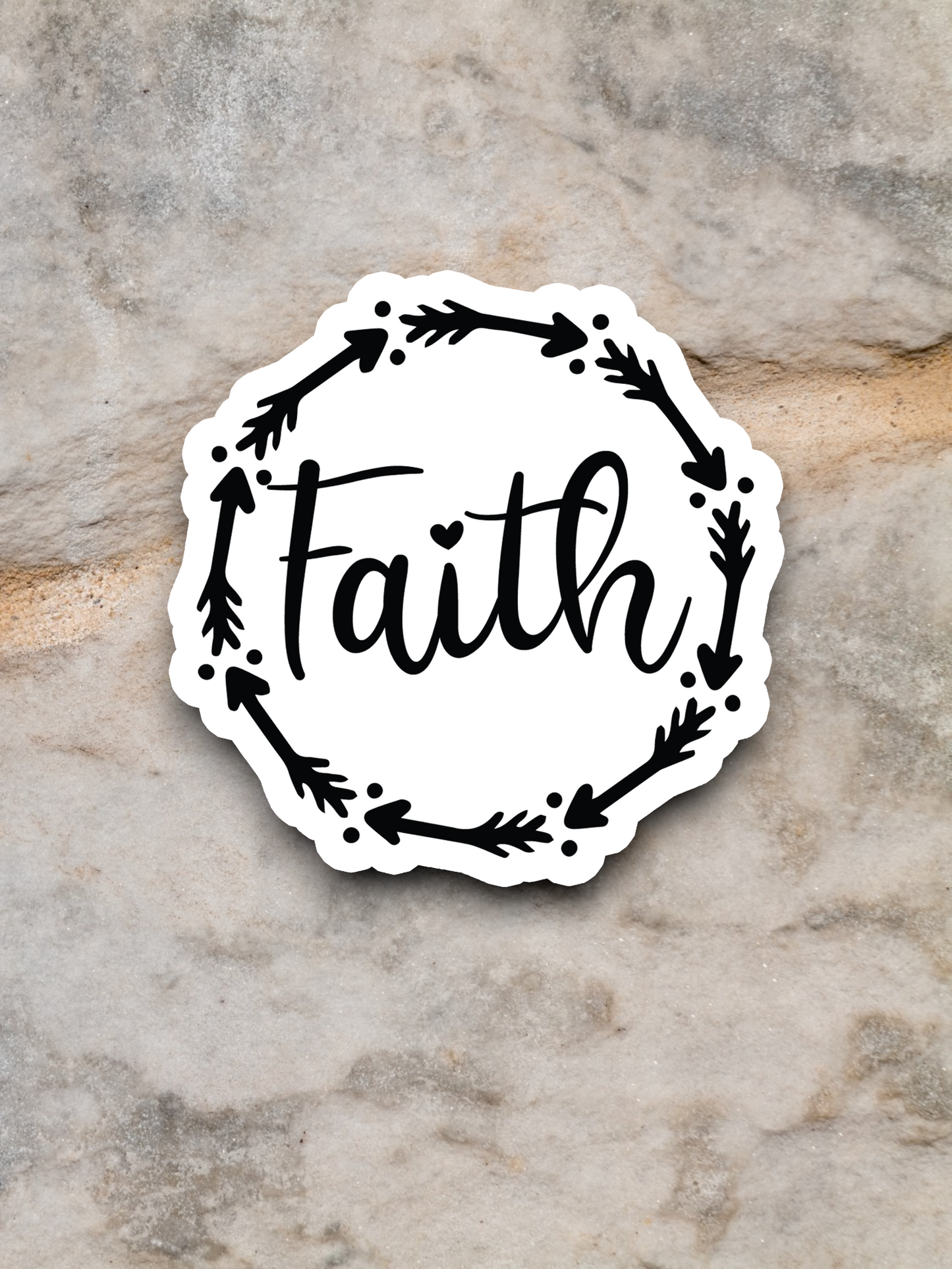 Faith 01 - Faith Sticker