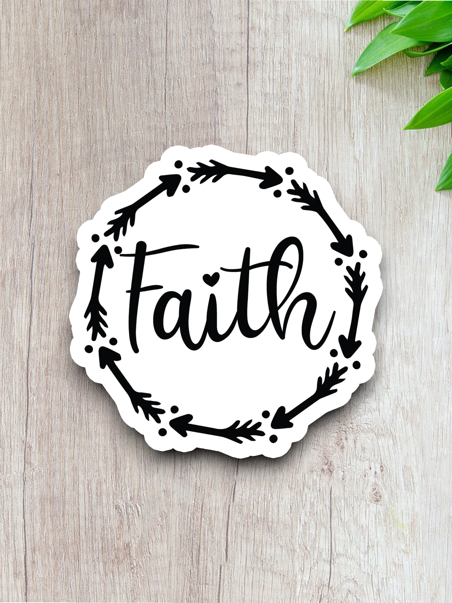 Faith 01 - Faith Sticker