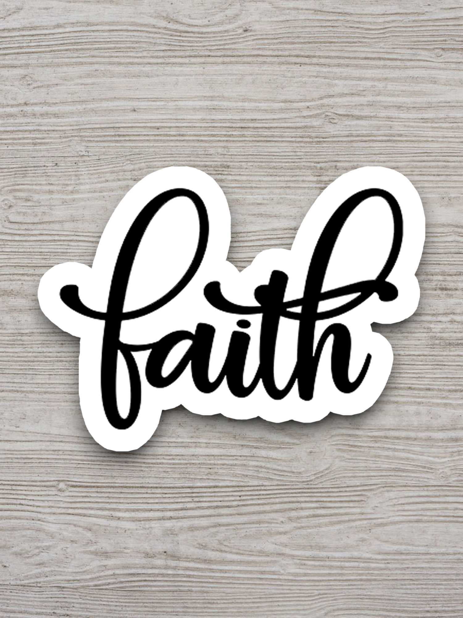 Faith 04 - Faith Sticker