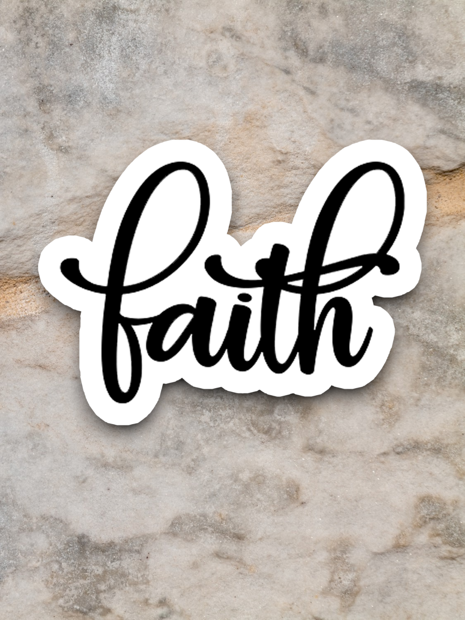 Faith 04 - Faith Sticker