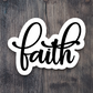 Faith 04 - Faith Sticker