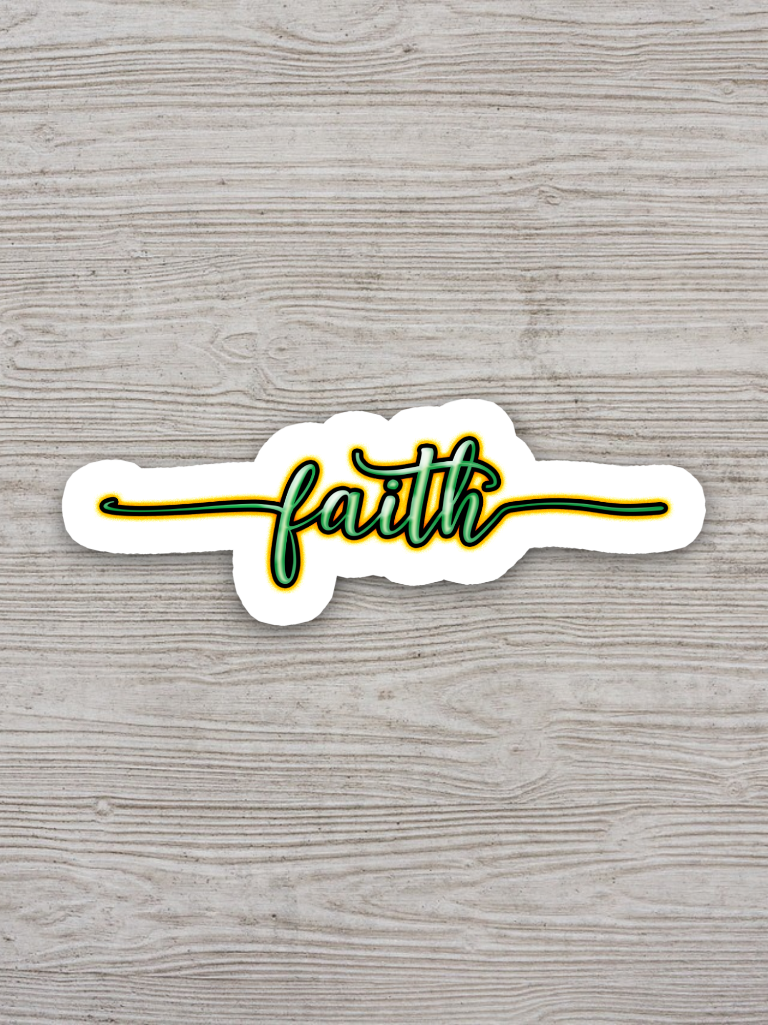 Faith 05 - Faith Sticker