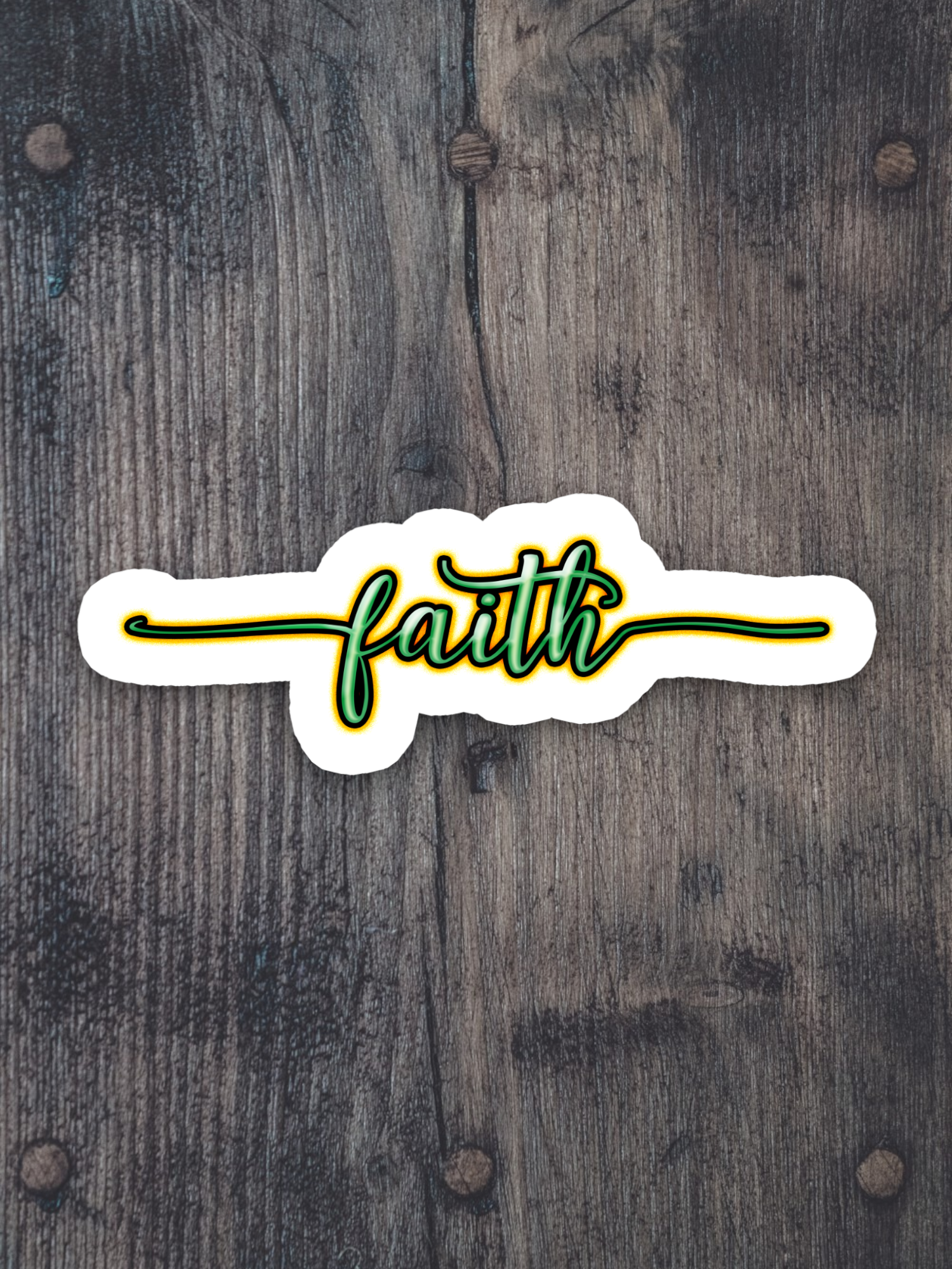 Faith 05 - Faith Sticker