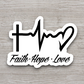 Faith Hope Love 06 - Faith Sticker