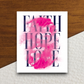 Faith Hope Love 09 - Faith Sticker