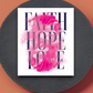 Faith Hope Love 09 - Faith Sticker