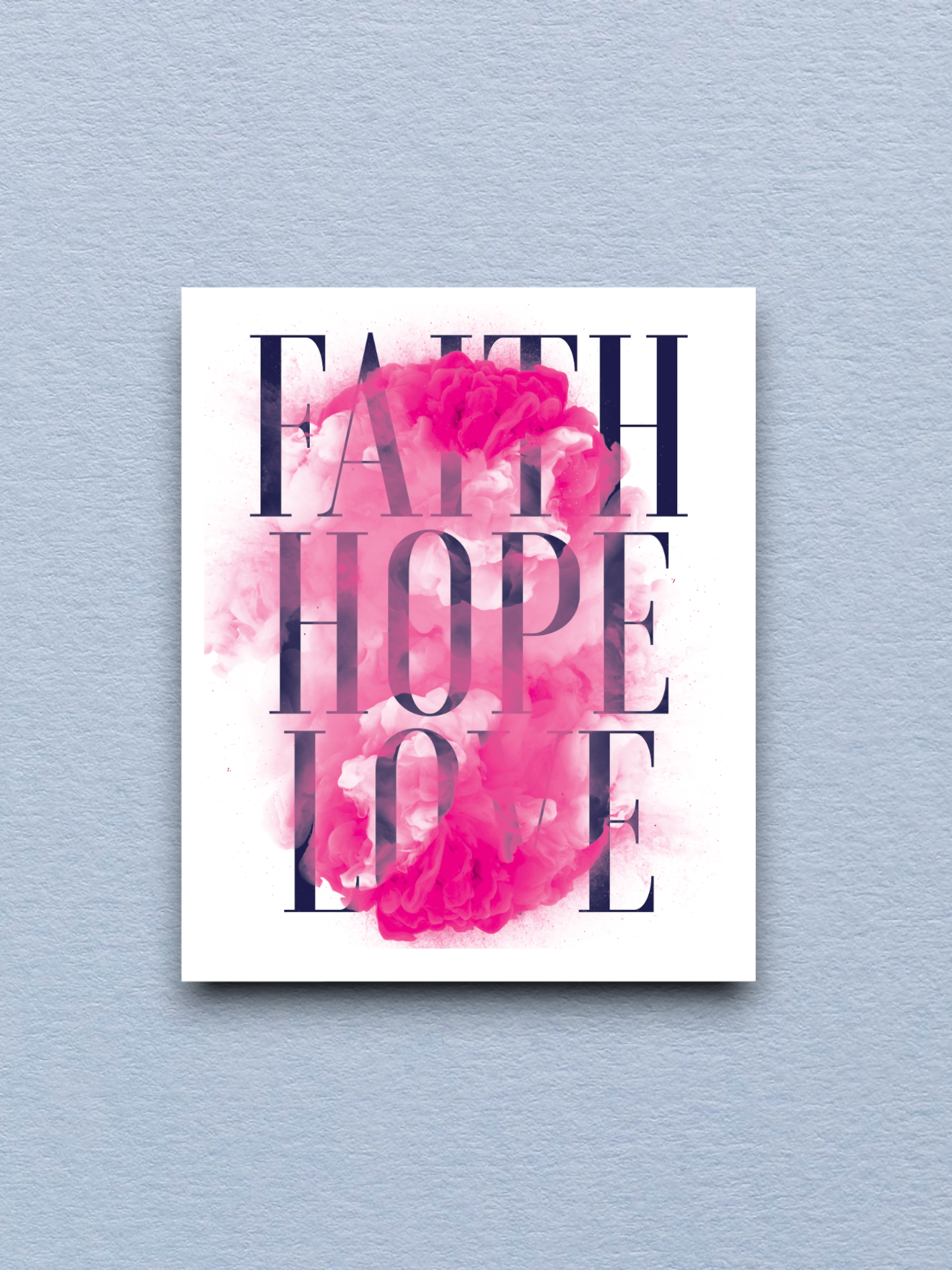 Faith Hope Love 09 - Faith Sticker