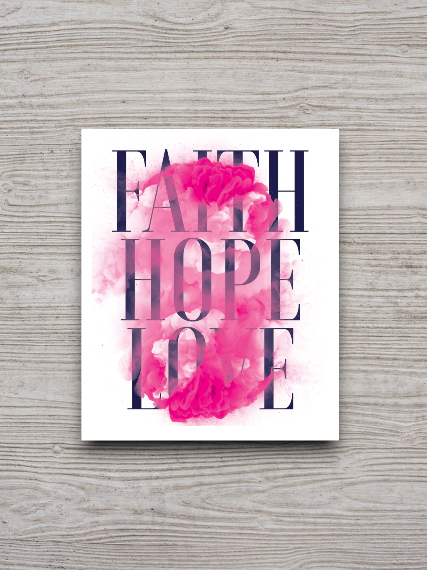 Faith Hope Love 09 - Faith Sticker