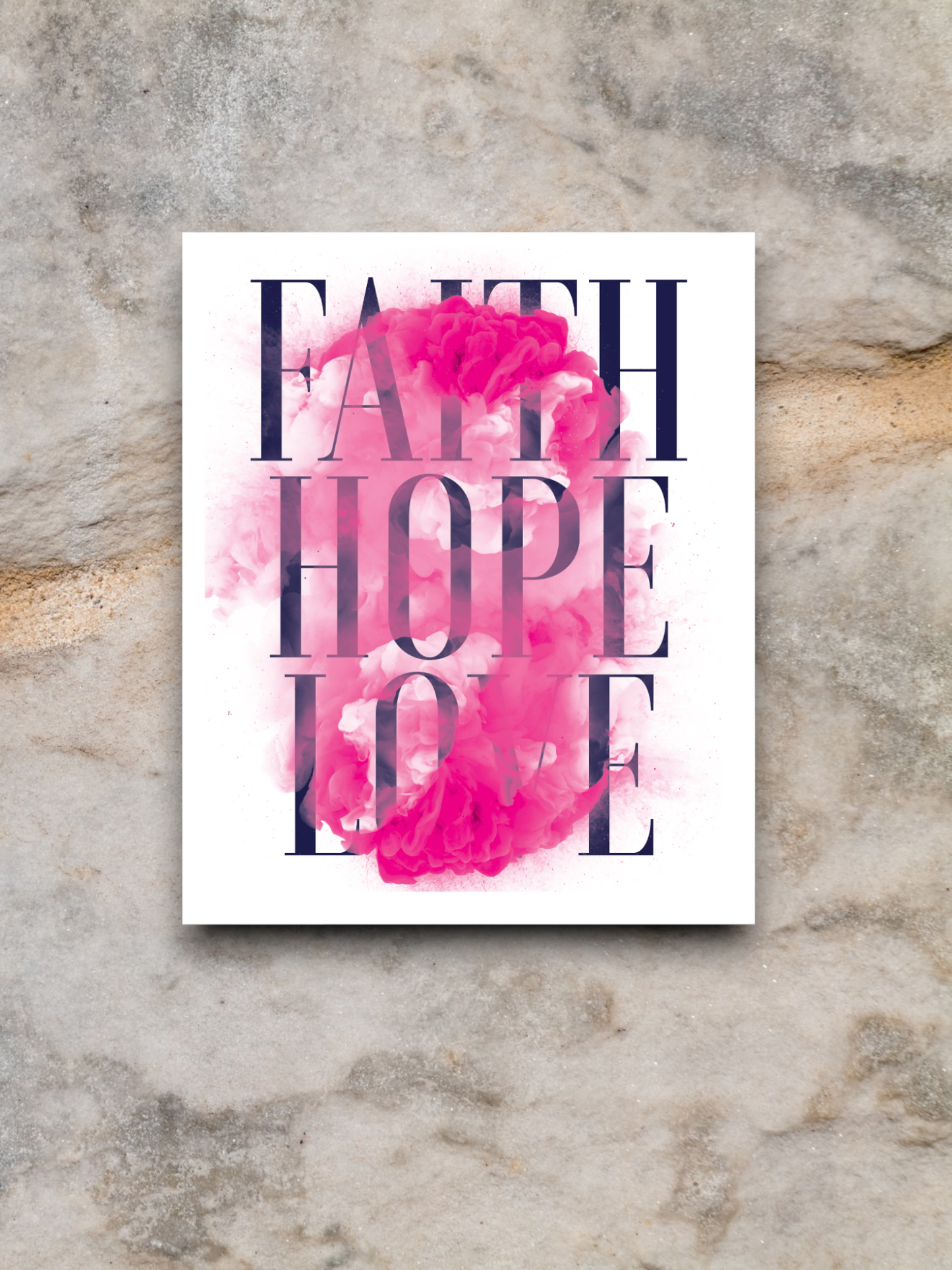 Faith Hope Love 09 - Faith Sticker