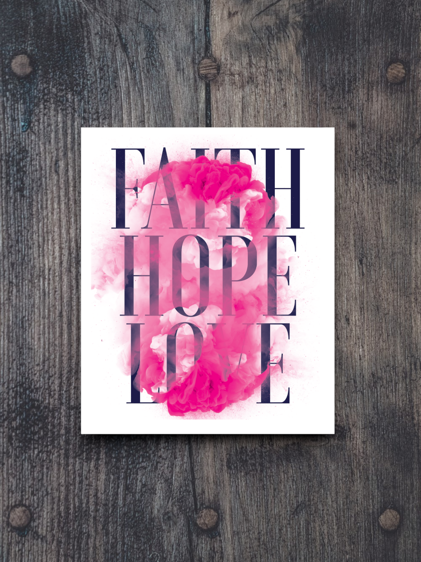 Faith Hope Love 09 - Faith Sticker